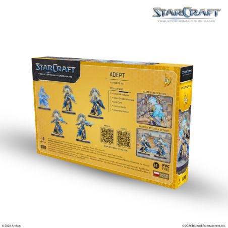 Starcraft: Protoss Adept Expension Set (x5 Figurines) (Anglais)