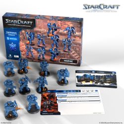 Starcraft: Terran Marines Expension Set (x9 Figurines) (Anglais)