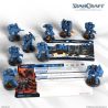 Starcraft: Terran Marines Expension Set (x9 Figurines) (Anglais)