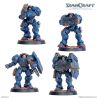 Starcraft: Terran Marines Expension Set (x9 Figurines) (Anglais)