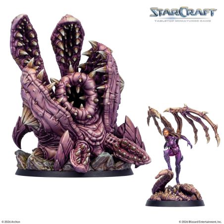 Starcraft: Zerg Kerrigan & Omega Worm Expension Set (Anglais)