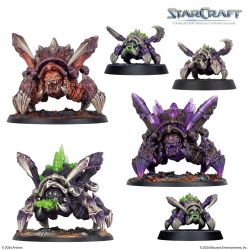 Starcraft: Zerg Roach Expension Set (x6 Figurines) (Anglais)