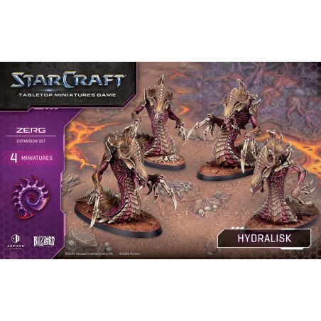 Starcraft: Zerg Hydralisk Expension Set (x3 Figurines) (Anglais)