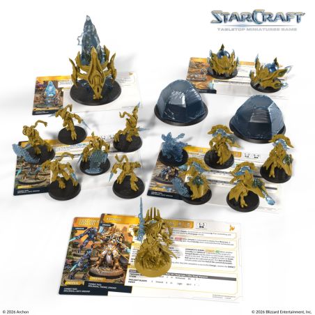 Starcraft: Protoss Starter Set Fondateur Edition (x14 Figurines) (Anglais)