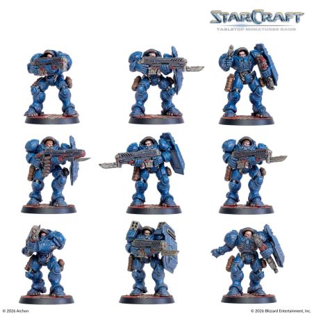 Starcraft: Starter Set Fondateur Edition (x49 Figurines) (Anglais)