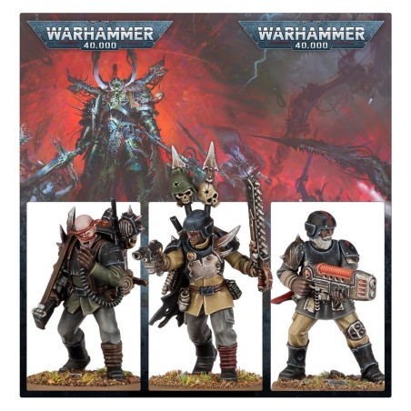 Chaos Space Marines Unpack Escouade de Gardes Rénégats (x10)