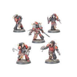 Chaos Space Marines Unpack: Pillards Red Corsair (x5)