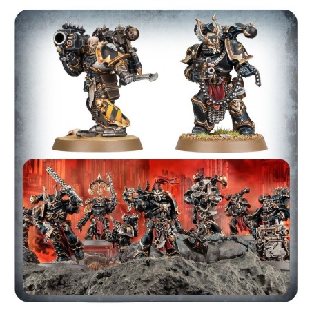 Chaos Space Marines Unpack Légionnaires (x10)
