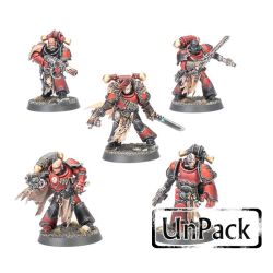 Chaos Space Marines Unpack: Pillards Red Corsair (x5)