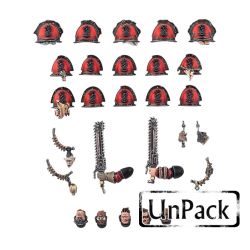 Chaos Space Marines Unpack: Amélioration et Décalcomanies Red Corsair