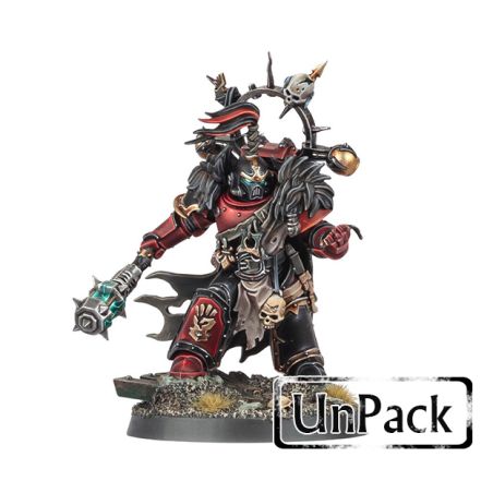 Chaos Space Marines Unpack: Capitaine Ecumeur Red Corsair