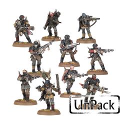 Chaos Space Marines Unpack: Escouade de Gardes Rénégats (x10)