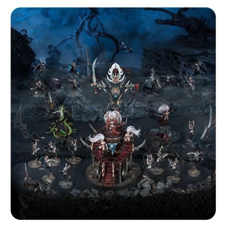 Daughters of Khaine: Avant Garde Coterie de l’Ombre Khainite (x22 Figurines)