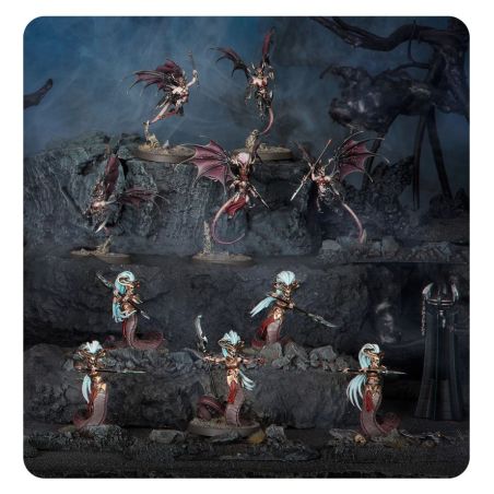 Daughters of Khaine: Battleforce Coterie de Moirenées (x17 Figurines)