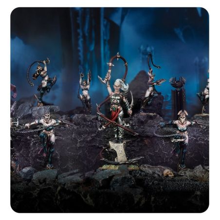 Daughters of Khaine: Régiment de Renom - Le Fouet Pourpre (x11 Figurines)