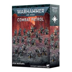 Chaos Space Marines: Patrouille Iron Warriors (x21 Figurines)