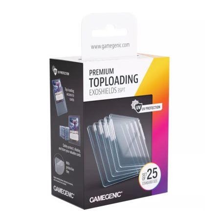 Gamegenic: Toploader Exoshield 35pt x25