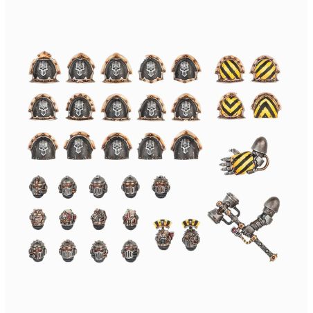 Chaos Space Marines: Patrouille Iron Warriors (x21 Figurines)