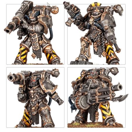Chaos Space Marines: Patrouille Iron Warriors (x21 Figurines)