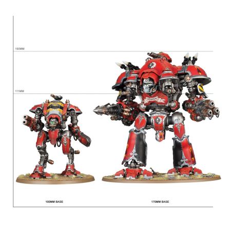 Imperial Knights: Battailon Eye of Terror (x3 Figurines)