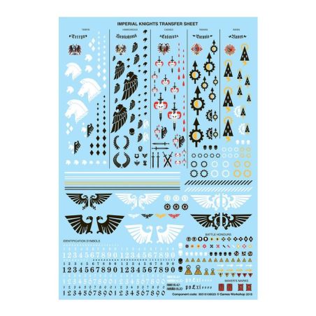 Imperial Knights: Battailon Eye of Terror (x3 Figurines)