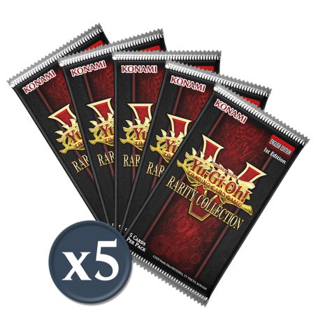 Collection Rareté 5: Lot de 5 Boosters Yu-Gi-Oh