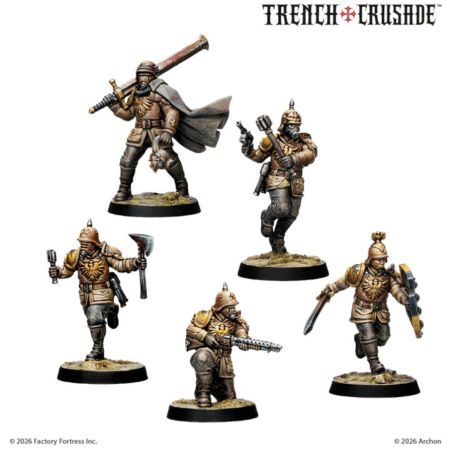 Trench Crusade: Prussian Stosstruppen (x5)