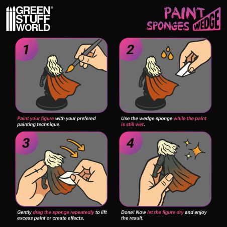 Éponges triangulaires (x24)