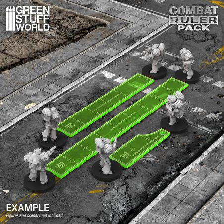 Accessoire: Pack Jauges de combat Vert Fluo