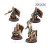 Warcrow: Mounthaven Hearthguards (x4 Figurines)