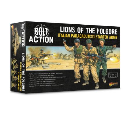 Bolt Action: Lions of the Folgore - Paracadutisti Starter Army