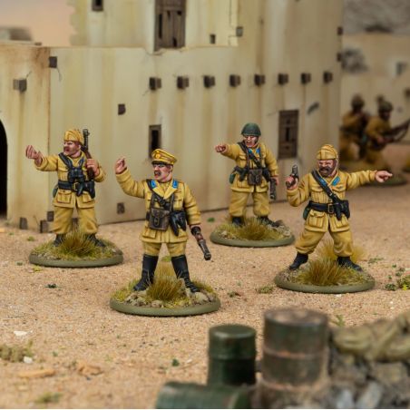 Bolt Action: Italian - Paracadutisti Platoon Commanders (x4)