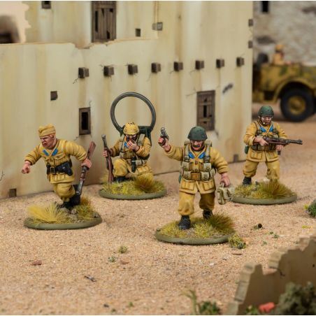 Bolt Action: Italian - Paracadutisti HQ (x4)