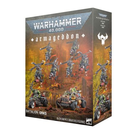 Orks: Bataillon d’Armageddon (x8 Figurines)