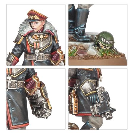 Astra Militarum: Commissaire Graves (x2 Figurines)