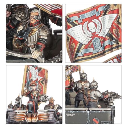 Astra Militarum: Commissaire Graves (x2 Figurines)