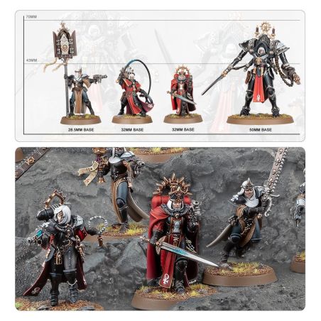 Adepta Sororitas: Bataillon d’Armageddon (x24 Figurines)
