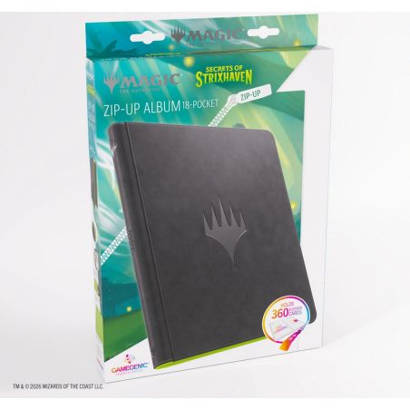 Portfolio: Secret of Strixhaven, Zip-Up Album (18 Pocket Page)