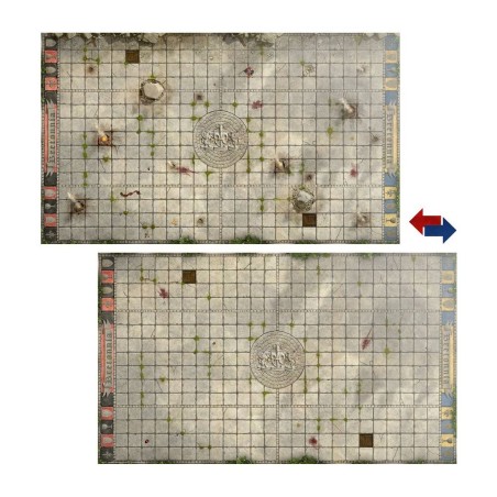 Bloodbowl-bretonniens-Terrain-et-Fosses-Double-Face