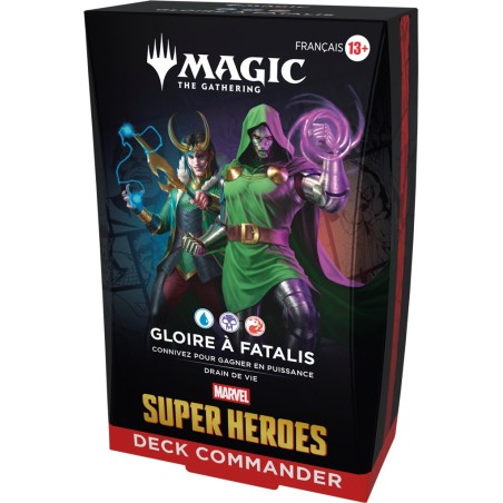 Marvel-Super-Heroes-Lot-de-4-Decks-Commanders
