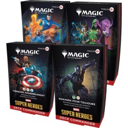 Marvel-Super-Heroes-Lot-de-4-Decks-Commanders