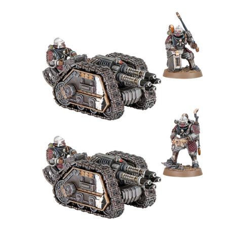 Solar Auxilia: Batterie de Rapier de Tir Direct (x4 Figurines)