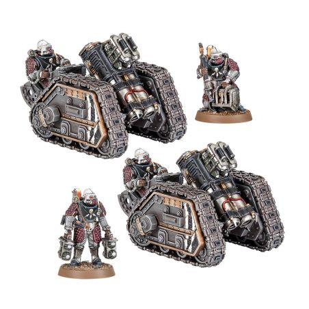 Solar Auxilia: Batterie de Rapier d’Appui Feu (x4 Figurines)