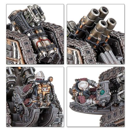 Solar Auxilia: Batterie de Rapier d’Appui Feu (x4 Figurines)