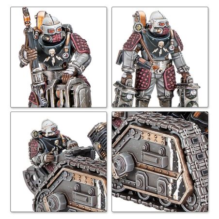 Solar Auxilia: Batterie de Rapier d’Appui Feu (x4 Figurines)