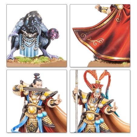 Grand Cathay: Astromanciens de la Cour Céleste (x3 Figurines)