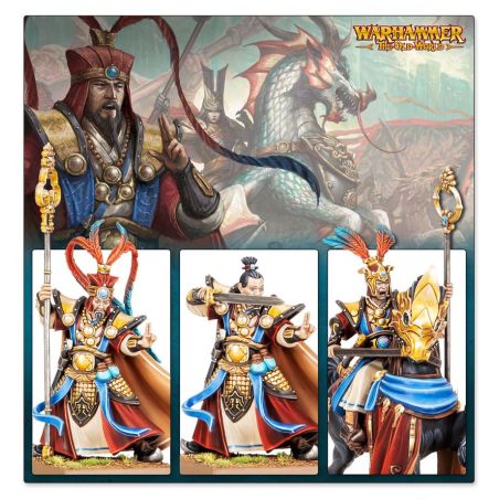 Grand Cathay: Astromanciens de la Cour Céleste (x3 Figurines)