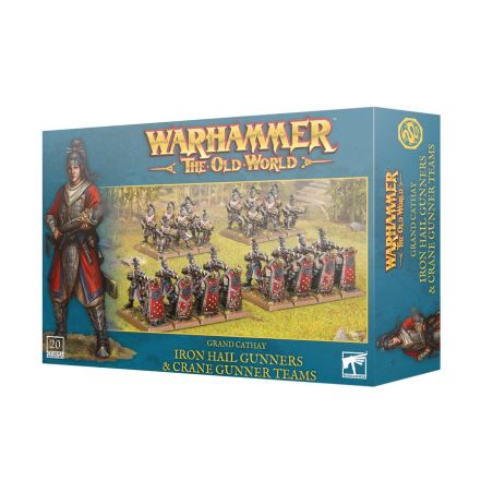 Grand Cathay: Fusiliers Grêle de Fer & Équipes de Canon Grue (x20 Figurines)