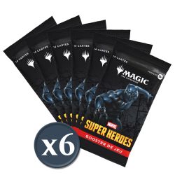 Marvel Super Heroes: Pack de 6 Boosters de Jeu