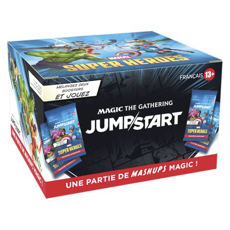 Marvel Super Heroes: Boite de 24 Boosters Jumpstart